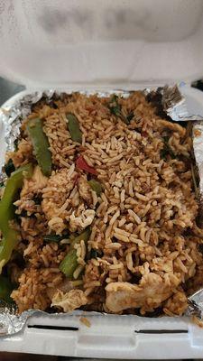 Spicy basil fried rice