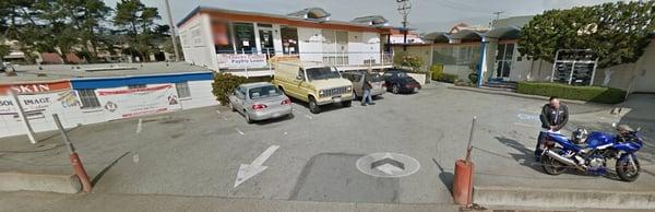 Easily located on San Pedro Road, entrance and parking lot.