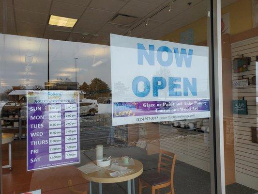 Paint your own pottery at The Pottery Lounge!