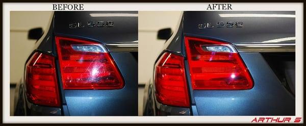 Arthur's Detailing Headlight Restoration. Mercedes GL.