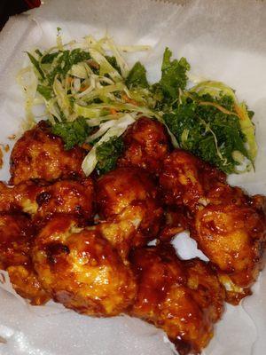 Barbeque Cauliflower wings