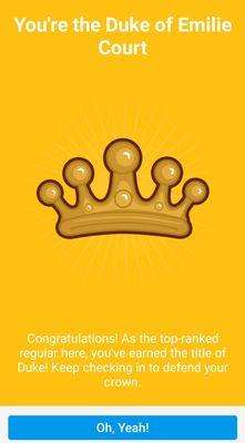 Visit dad enough times, become The Duke!