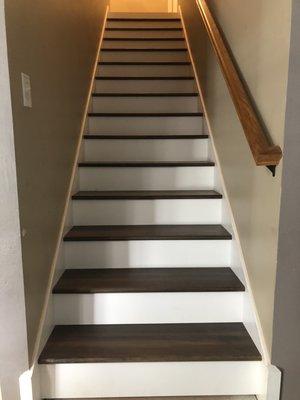 Custom stair case.