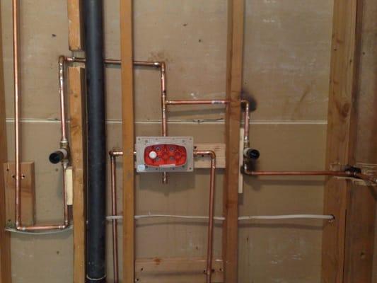 change with copper pipe