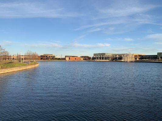 Grounds around the park