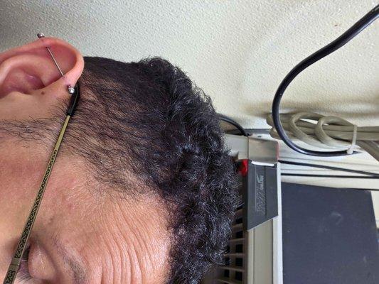 Sideways, like my life.