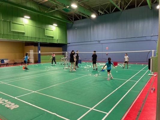 Summer badminton camps
