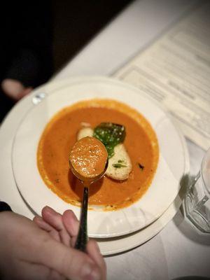 Today's Featured Soup (tomato bisque)