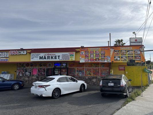 Front of the business