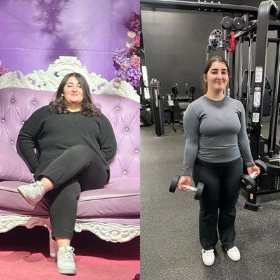 1 year transformation