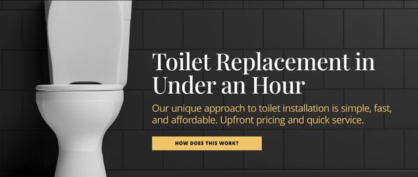 "Flush with confidence knowing our expert team has installed your new toilet flawlessly! #ExpertInstallation"