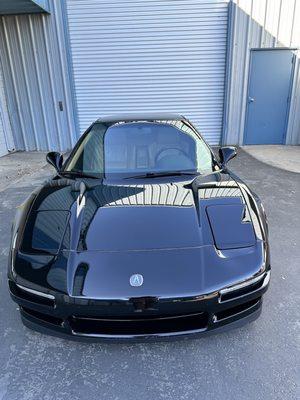 1994 Acura NSX, paint correction and ceramic coating