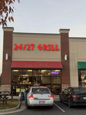 24/27 Grill Front Entrance
