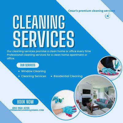 Cesar’s premium cleaning services