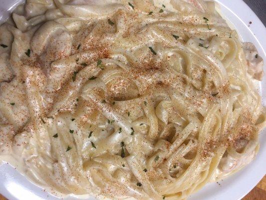 Very good chicken Alfredo