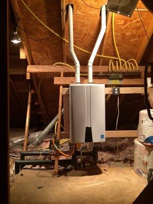 Tankless water heaters