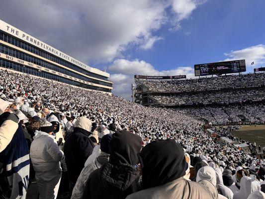 Sea of white