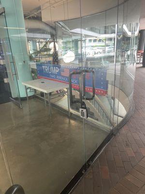 One of the many signs