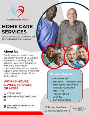 Livinash HomeCare & Staffing