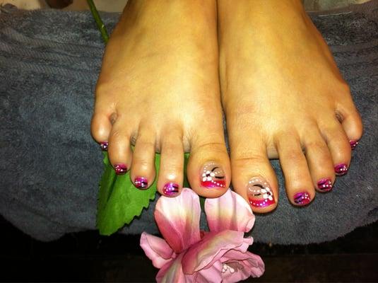 Pedicure done