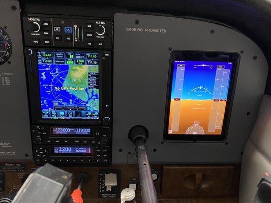 GTN750, G500 Autopilot and iPad flush mount with charger built in.