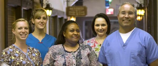 Our Staff: Jennifer, Deborah, Allison, Dr. Dolce