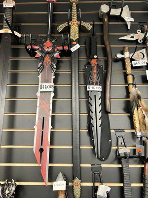 Sweet place for knifes and swords