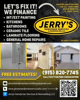 Jerry's Handyman Services & Remodeling