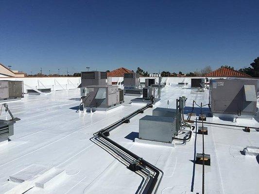 New Commercial Roof Coating