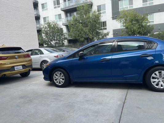 HNRIETA's getting old like her owner, DMV making her get her check up again.