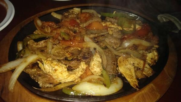 Lunch fajitas