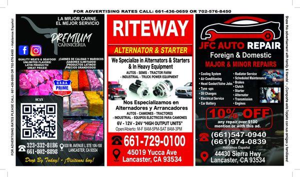 Riteway Alternators & Starters