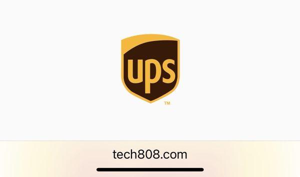 Their own webpage says UPS but in person they tell me that they have nothing to do with UPS. !!!