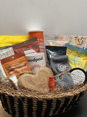 Gift basket for a friend.