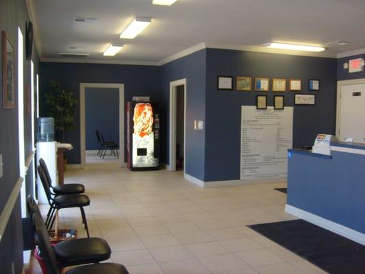 Kid friendly waiting area