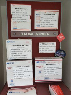 The Large flat rate box seems bigger and the new shape is lonnnng