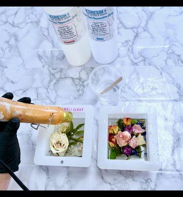 Flower Preservation Class