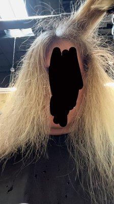 my hair I got charged 40$ for lmao