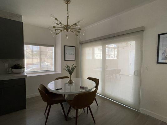 Motorized Solar Shades