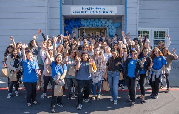 Group photo of the CIS team