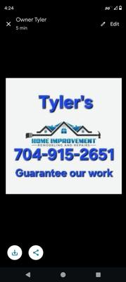 Tyler's Home Improvement