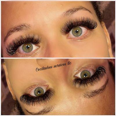 Volume lashes
