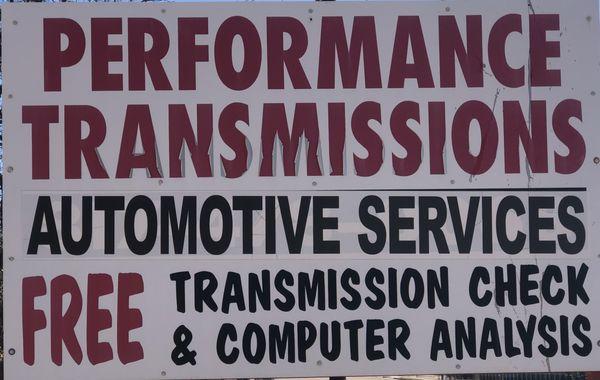 Performance Transmissions