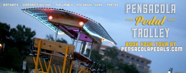 Pensacola Pedal Trolley