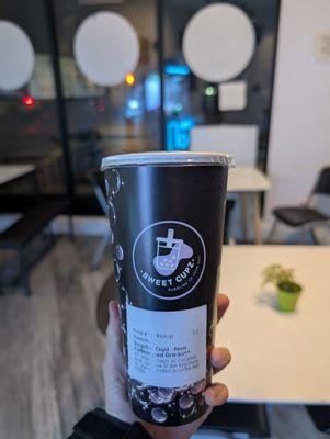 Mango Sago with Coconut Milk in upgraded surprise cup