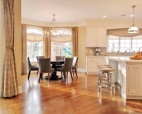 We can help you to create an open floor plan during your home remodel! #ellasdesigns #openconcept