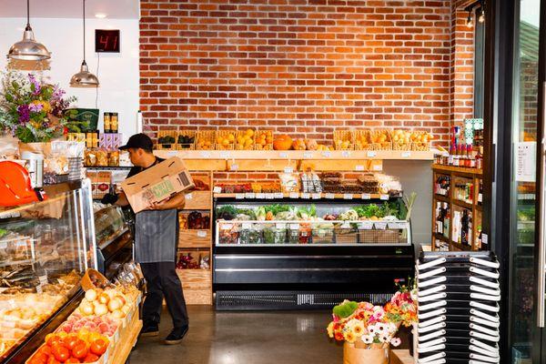 Farmers market produce...