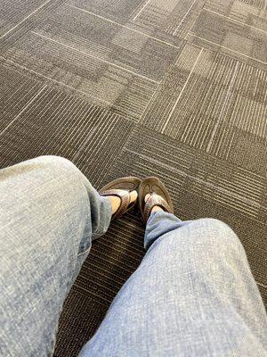 I'm in the waiting zone!