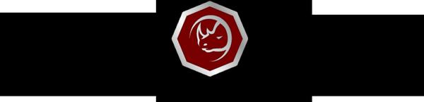 Black Rhino Painting