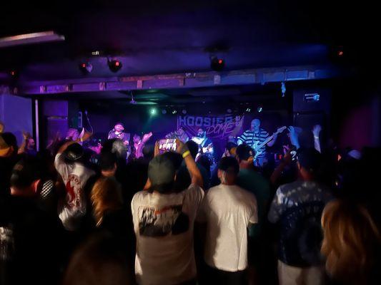 Shot of stage